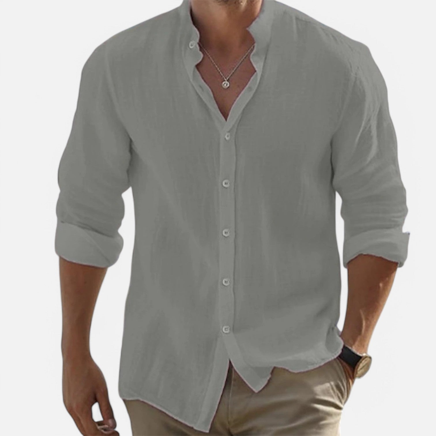 The Gentleman's Brand | Men's Cotton Linen Beach Shirts
