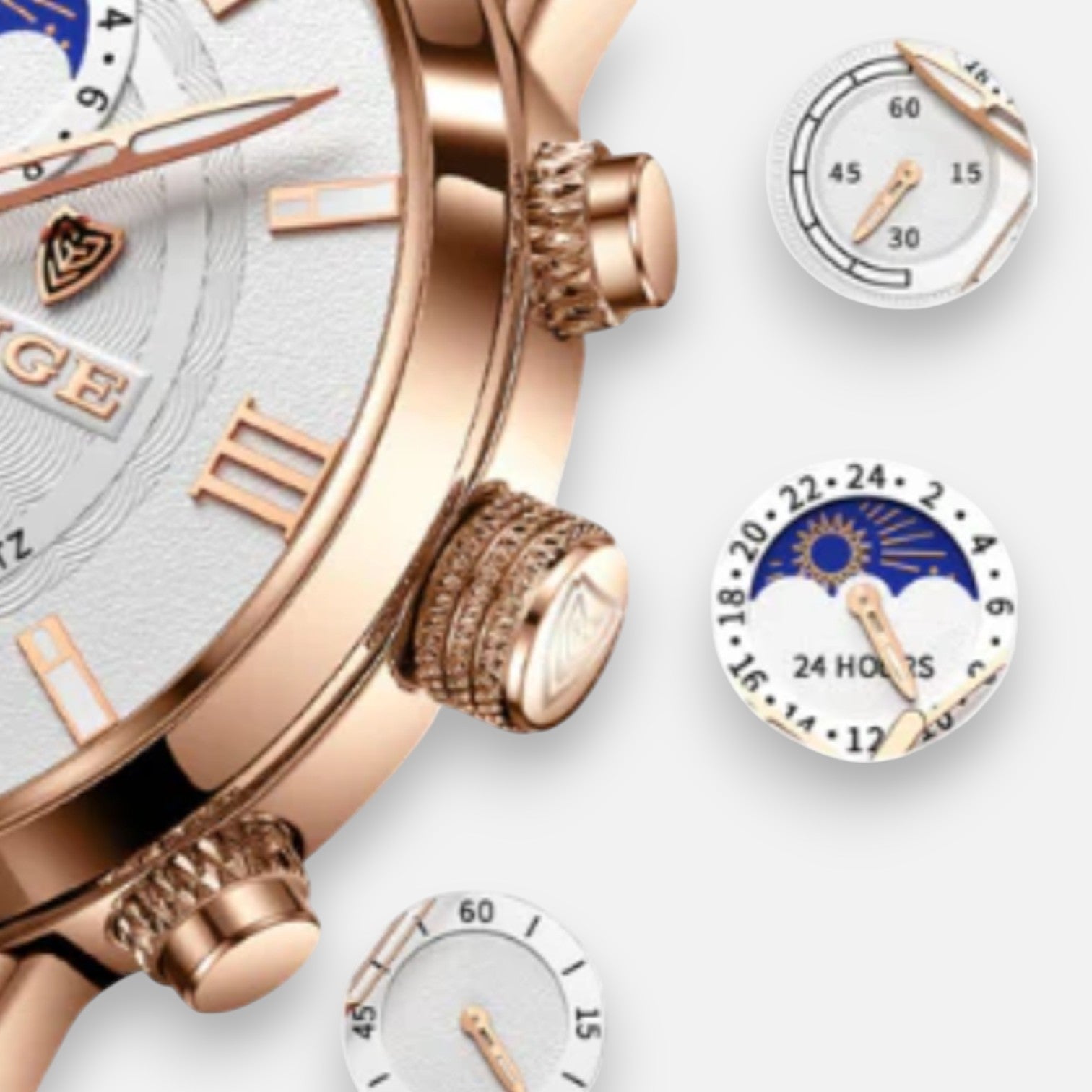 The Gentleman’s Brand | Leather Chronograph Watch | Luxury. Elegance. Function.