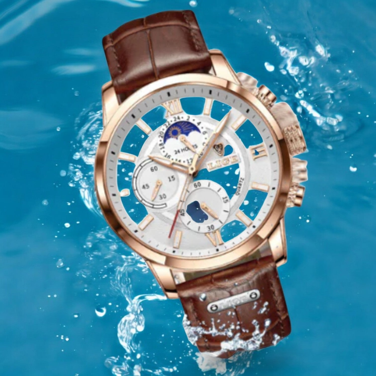 The Gentleman’s Brand | Leather Chronograph Watch | Luxury. Elegance. Function.