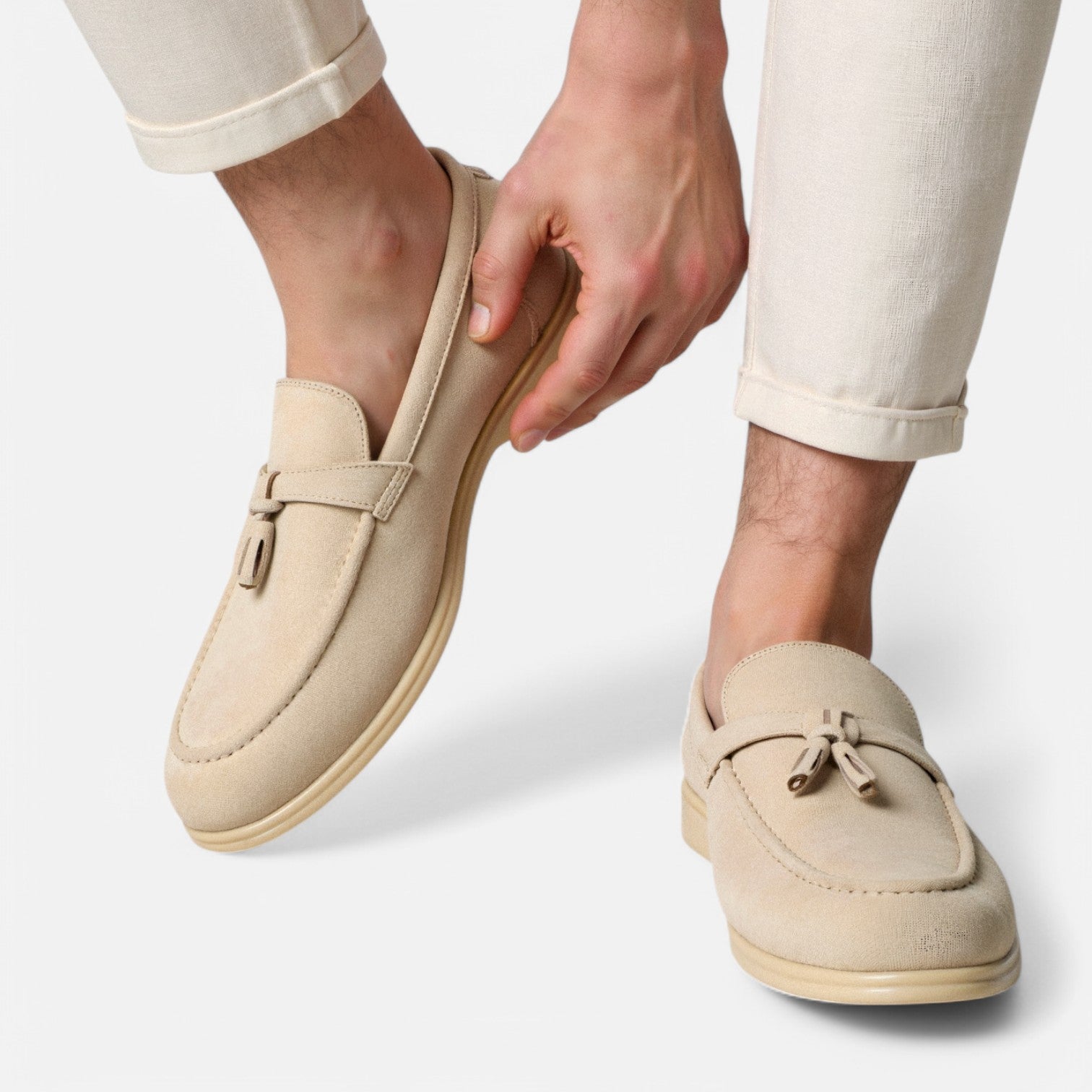 The Gentleman's Brand | Men's Velvet Loafers – Lightweight & Elegant Design