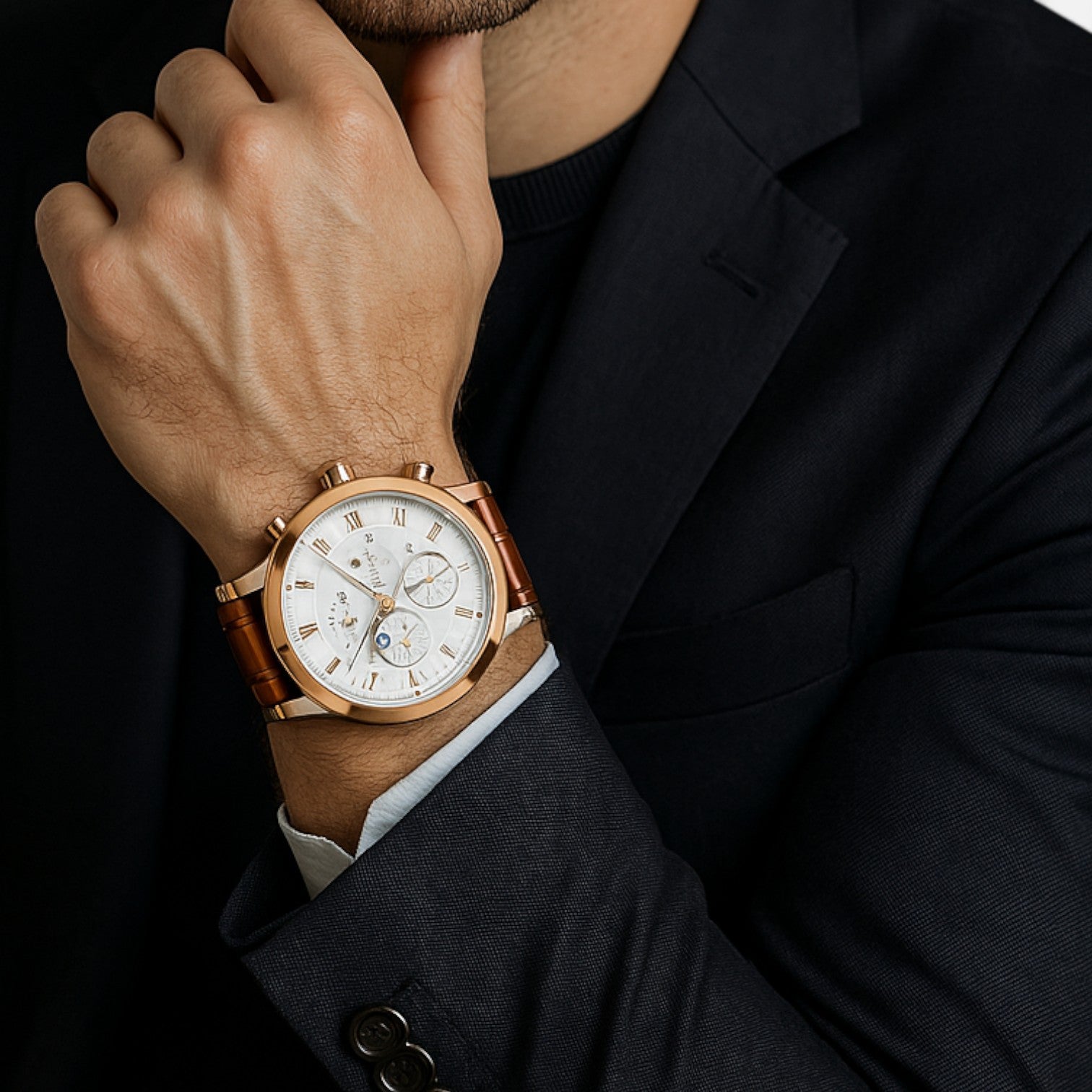 The Gentleman’s Brand | Leather Chronograph Watch | Luxury. Elegance. Function.
