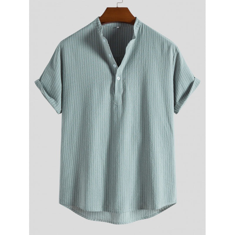 Short-Sleeve V-Neck Shirt | Breathable | Casual Summer Essential