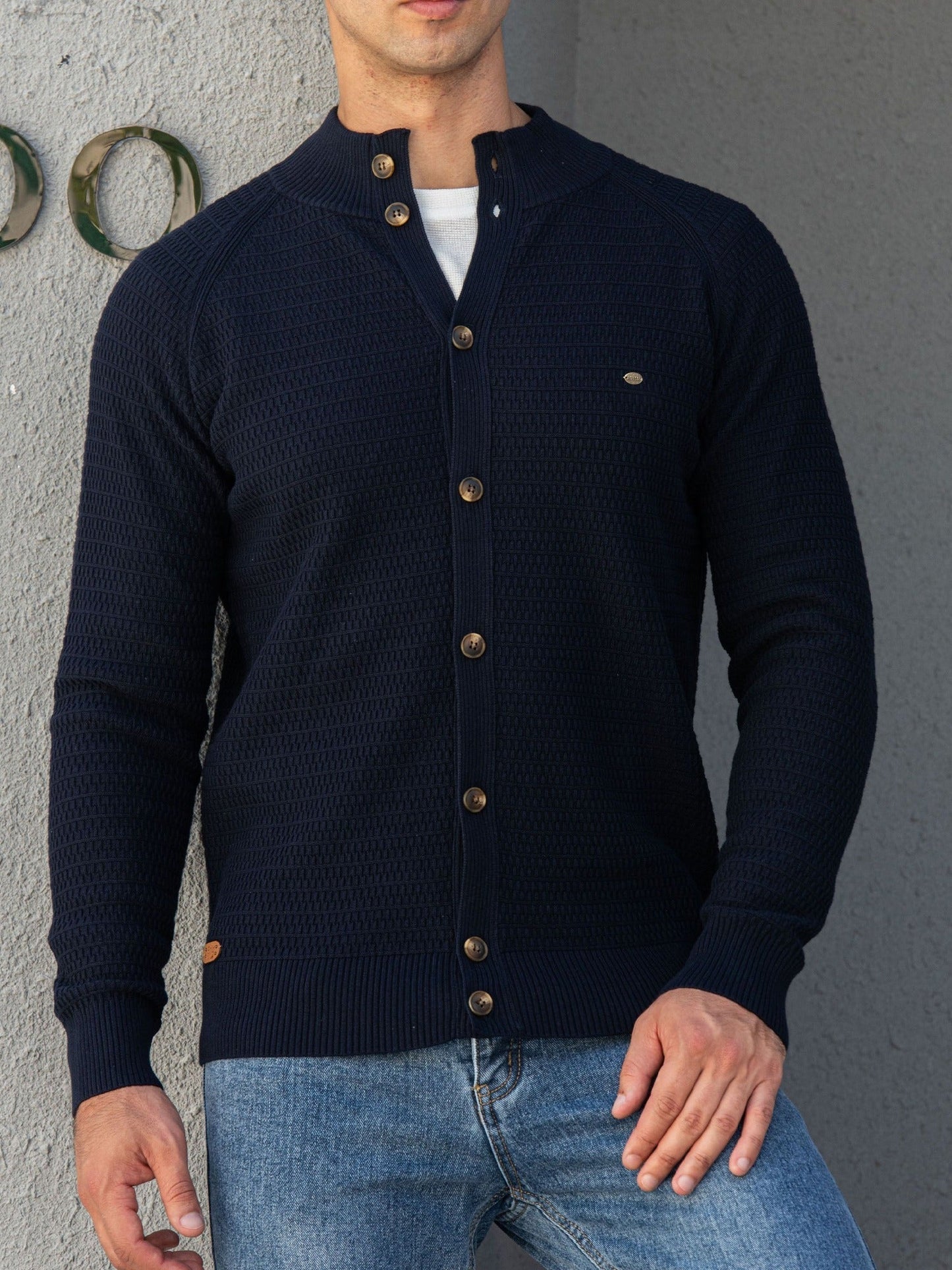 Men's Knit Cardigan | Button-Up | Stylish & Warm