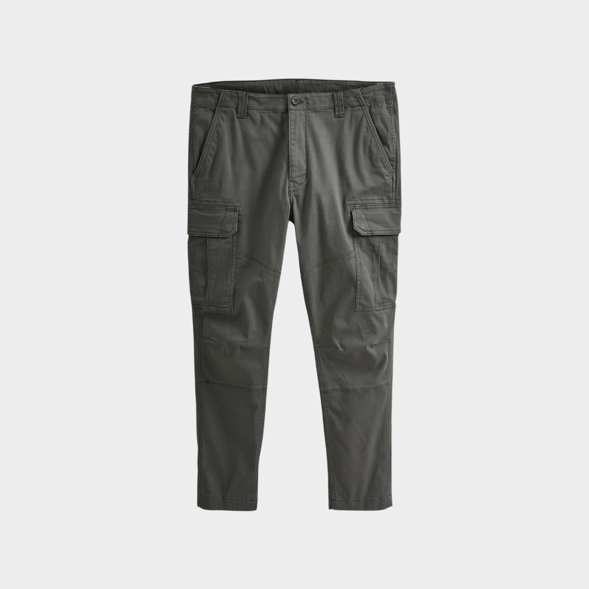 Slim-Fit Cargo Pants | Cotton Blend | Functional & Modern