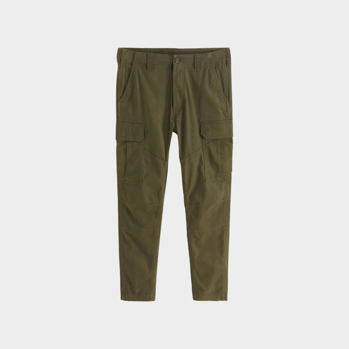 Slim-Fit Cargo Pants | Cotton Blend | Functional & Modern