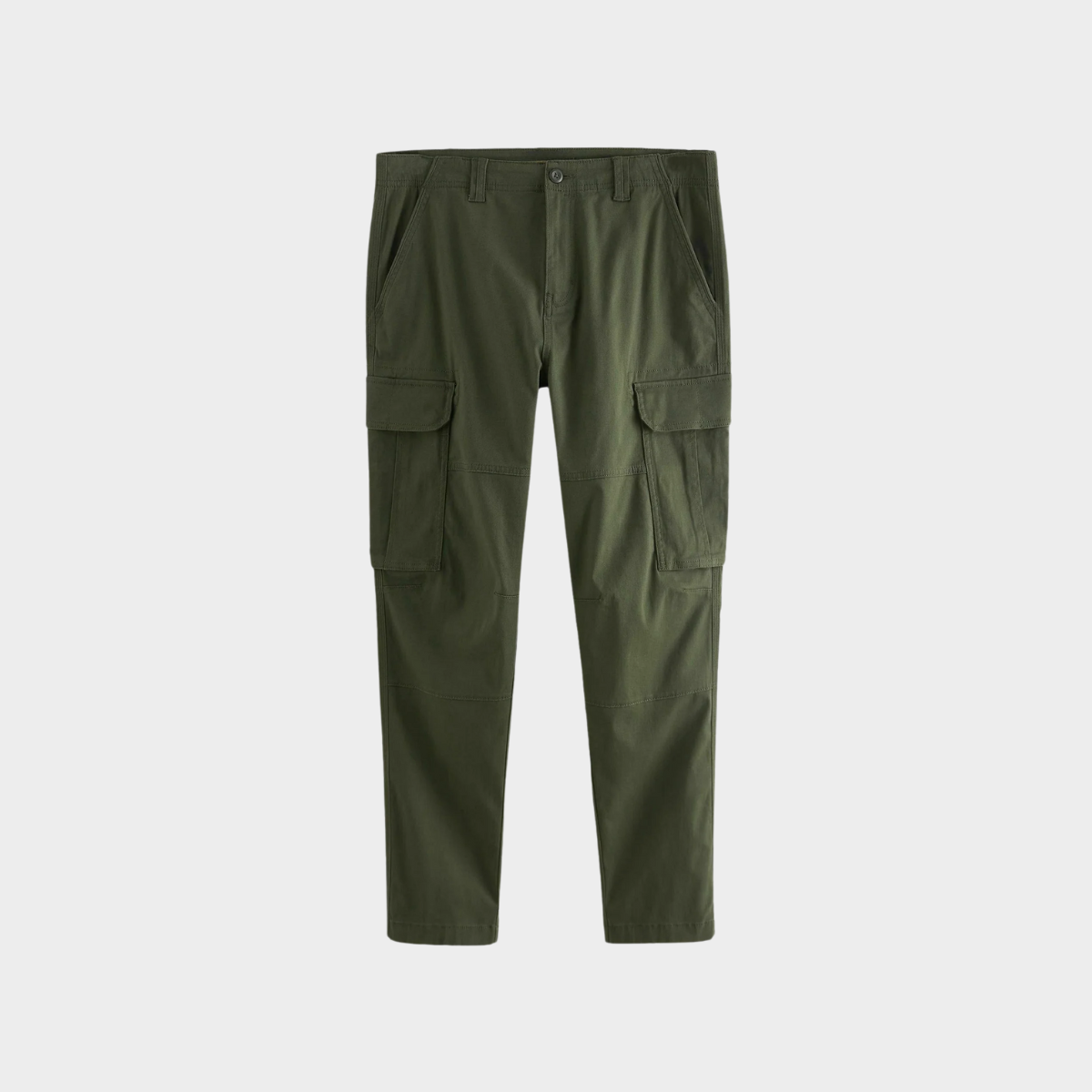 Slim-Fit Cargo Pants | Cotton Blend | Functional & Modern