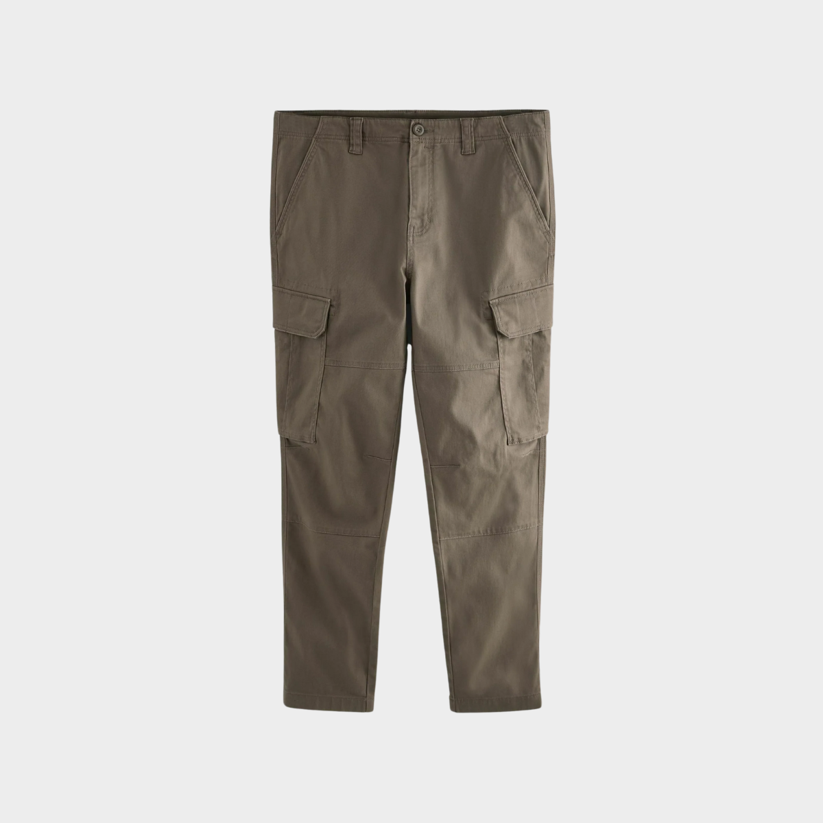 Slim-Fit Cargo Pants | Cotton Blend | Functional & Modern