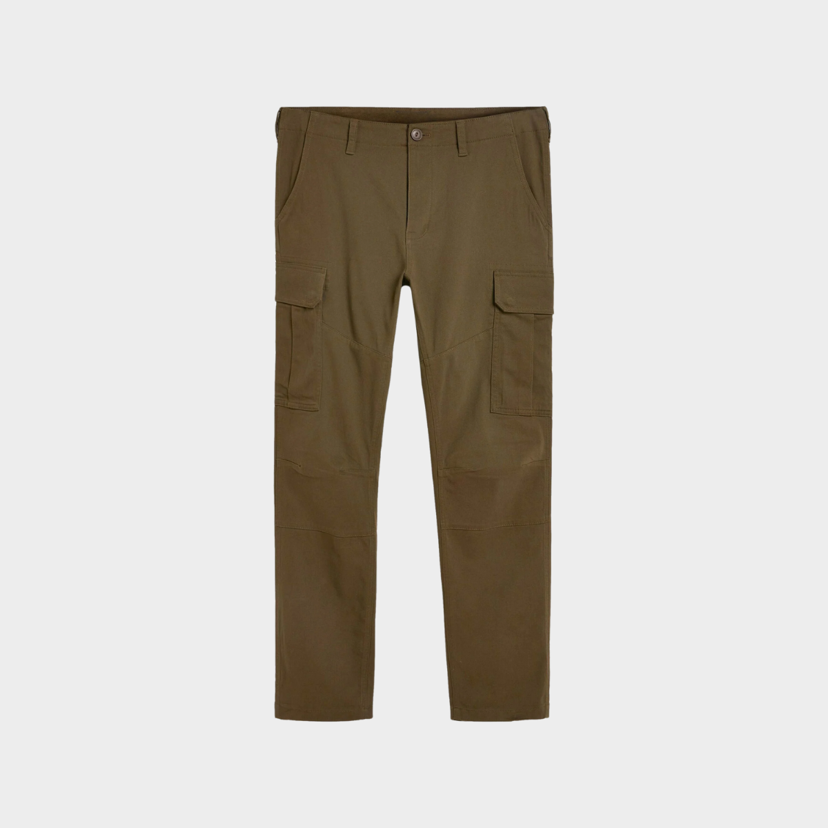 Slim-Fit Cargo Pants | Cotton Blend | Functional & Modern