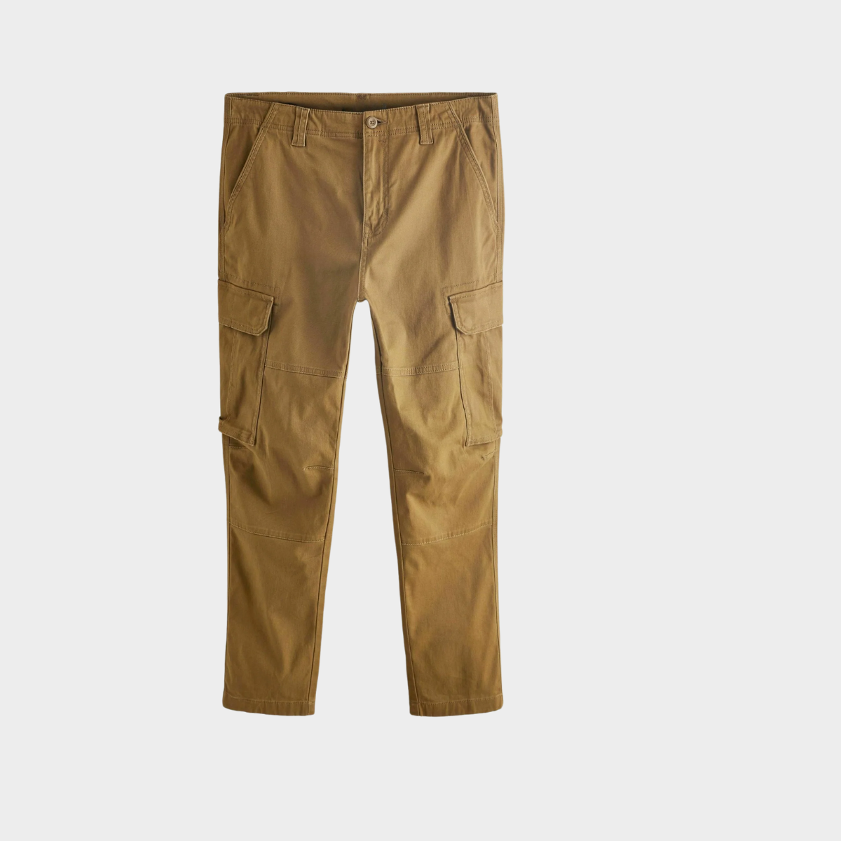 Slim-Fit Cargo Pants | Cotton Blend | Functional & Modern