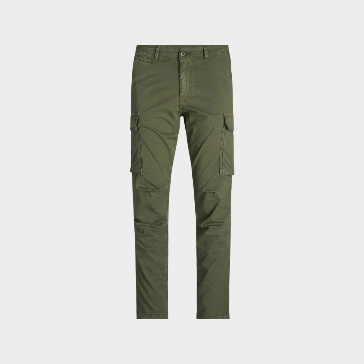 Slim-Fit Cargo Pants | Cotton Blend | Functional & Stylish