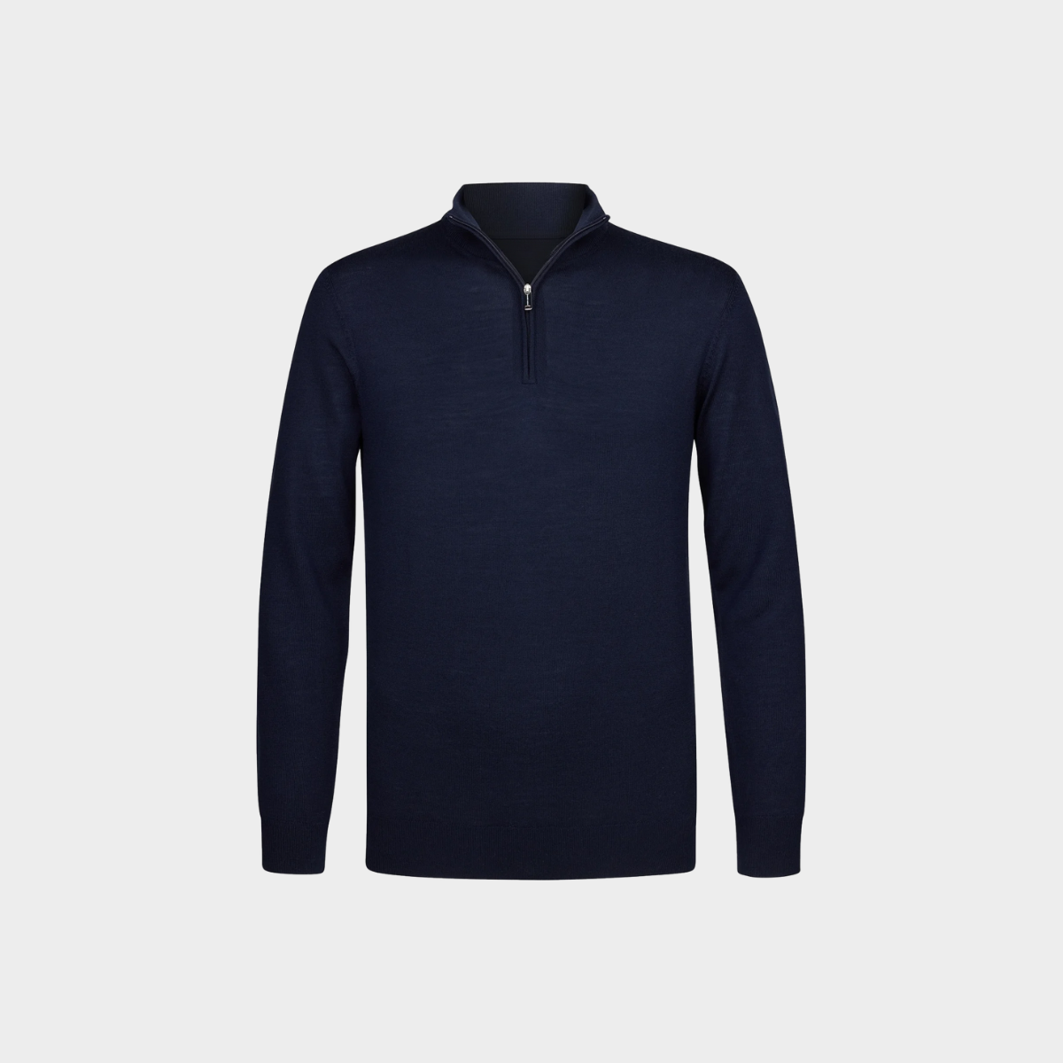 Half-Zip Sweater | Wool Blend | Smart & Versatile