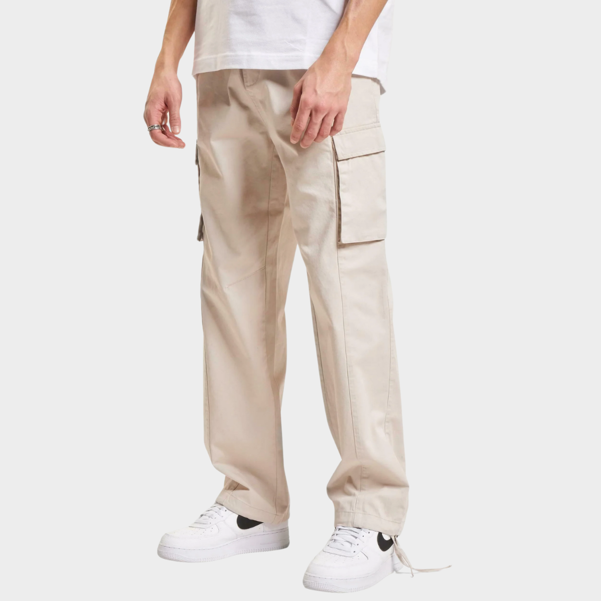 Relaxed-Fit Cargo Pants | Cotton Blend | Stylish & Functional