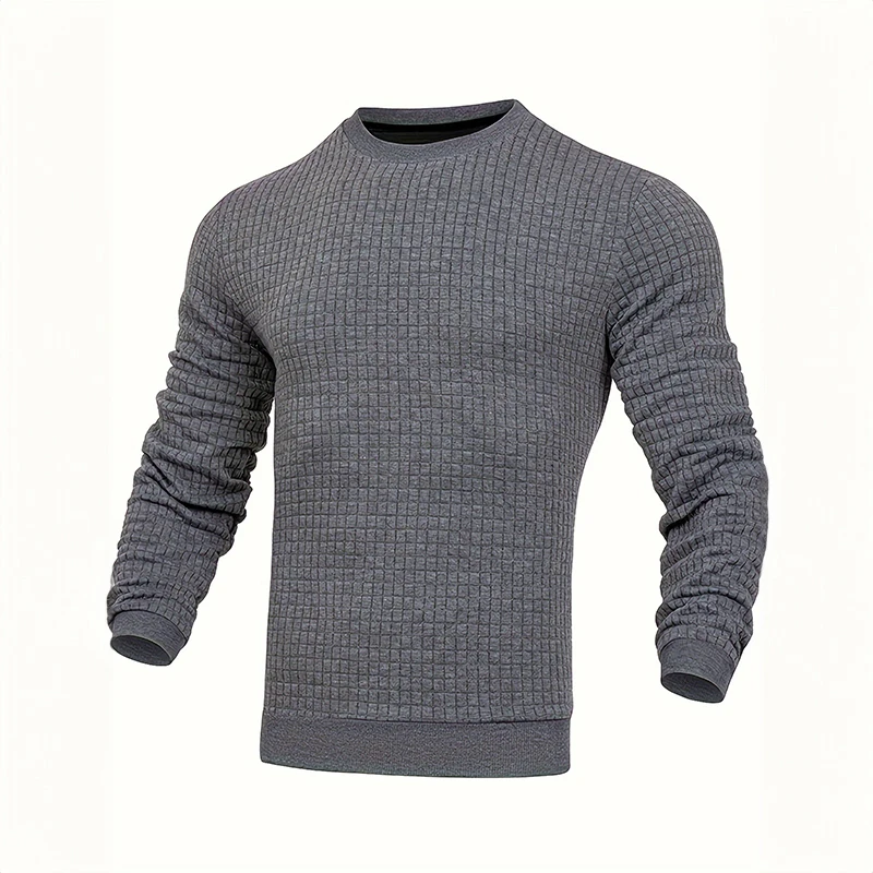 Textured Crewneck Sweater | Classic Knit | Smart-Casual Essential