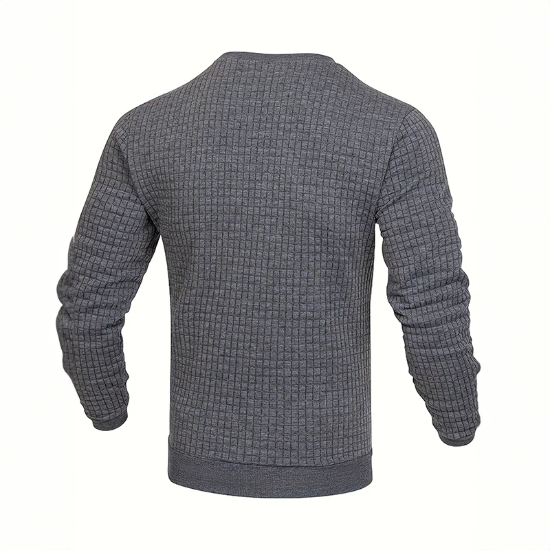 Textured Crewneck Sweater | Classic Knit | Smart-Casual Essential