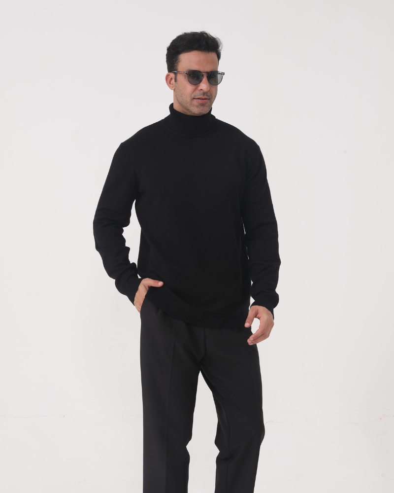 Classic Knit Turtleneck | Warm & Stylish | Timeless Essential