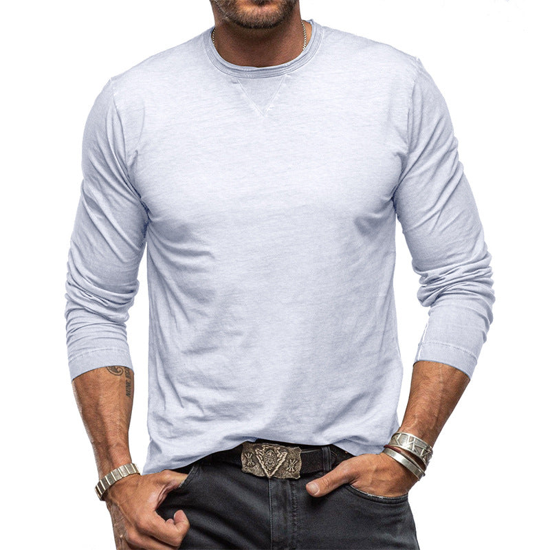 Long-Sleeve T-Shirt | Cotton Blend | Comfortable & Versatile