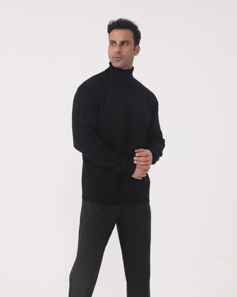 Classic Knit Turtleneck | Warm & Stylish | Timeless Essential