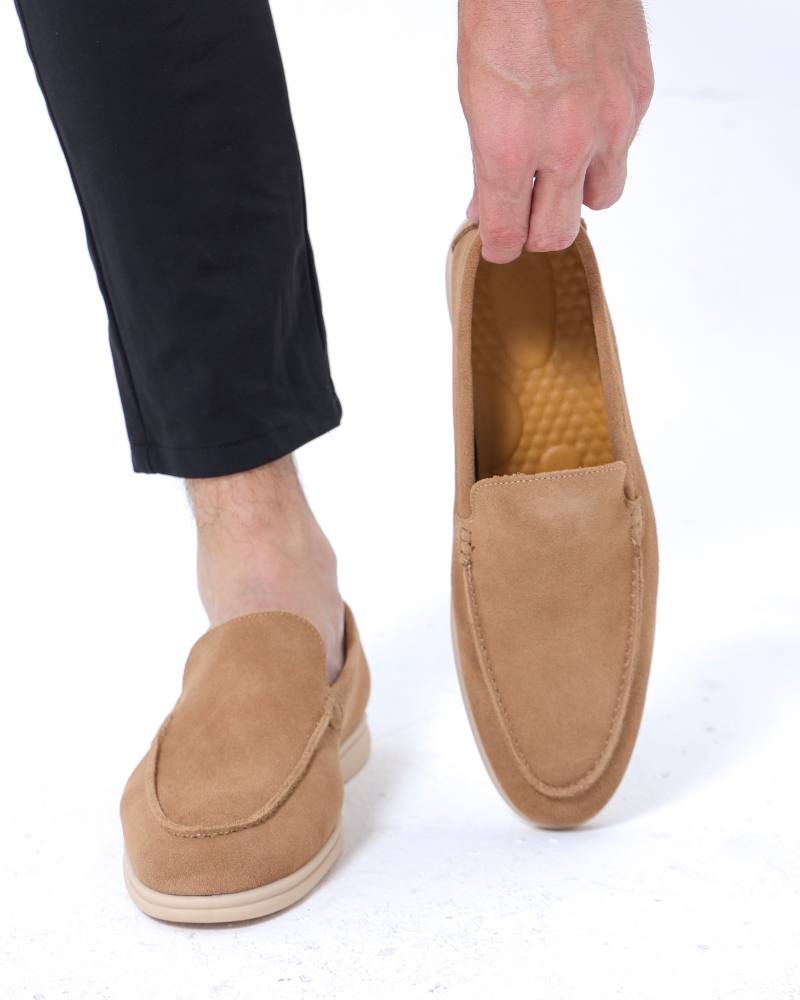 Suede Moccasin Loafers | Lightweight & Stylish | Smart-Casual Comfort