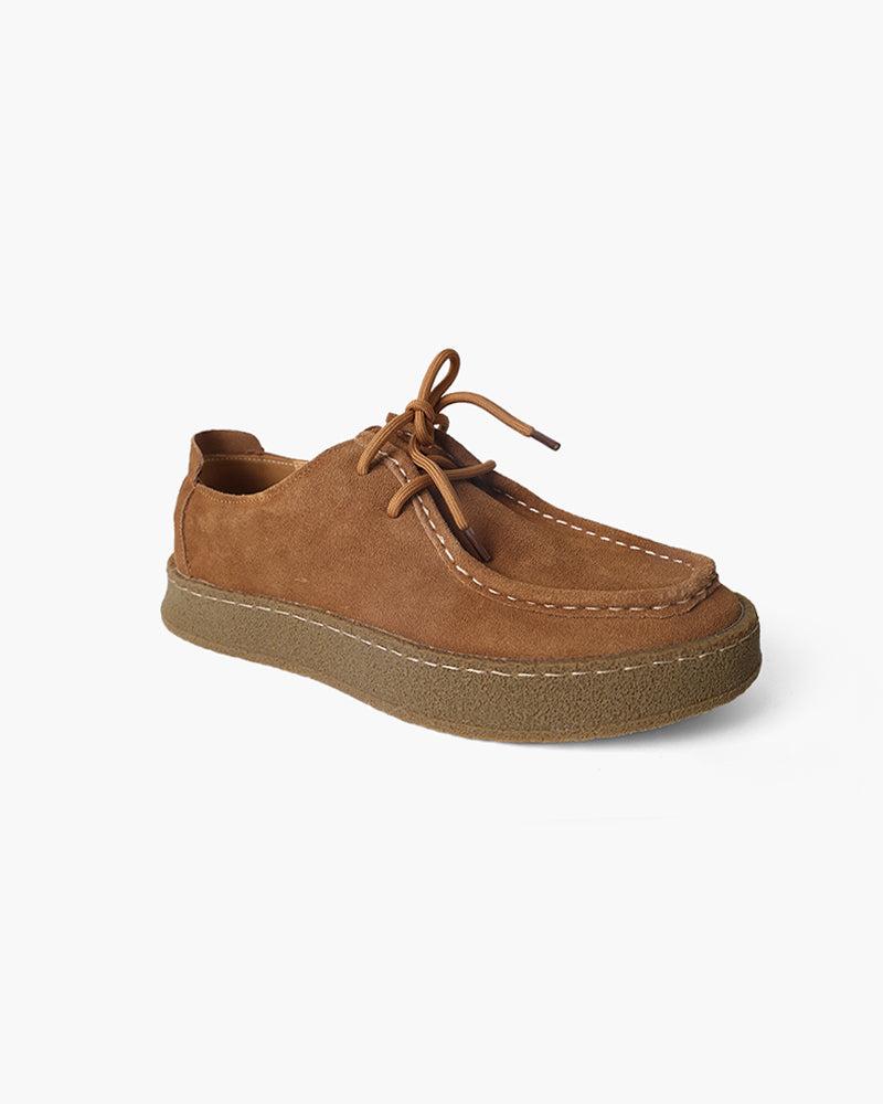 Suede Moc-Toe Sneakers | Comfortable & Stylish | Casual Everyday Wear