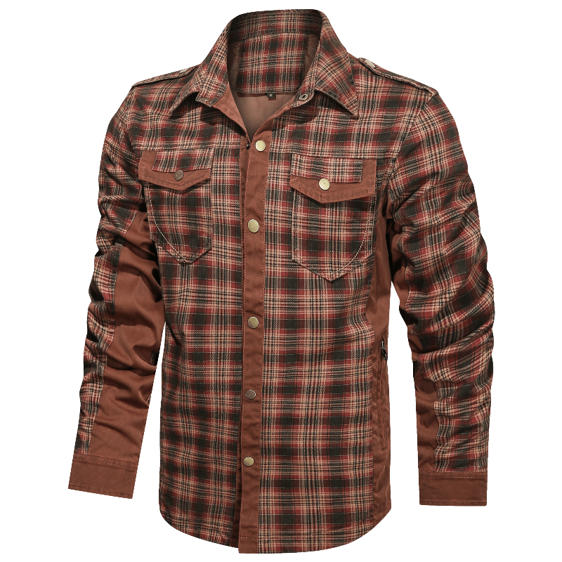 Plaid Flannel Shirt | Men's | Warm & Durable