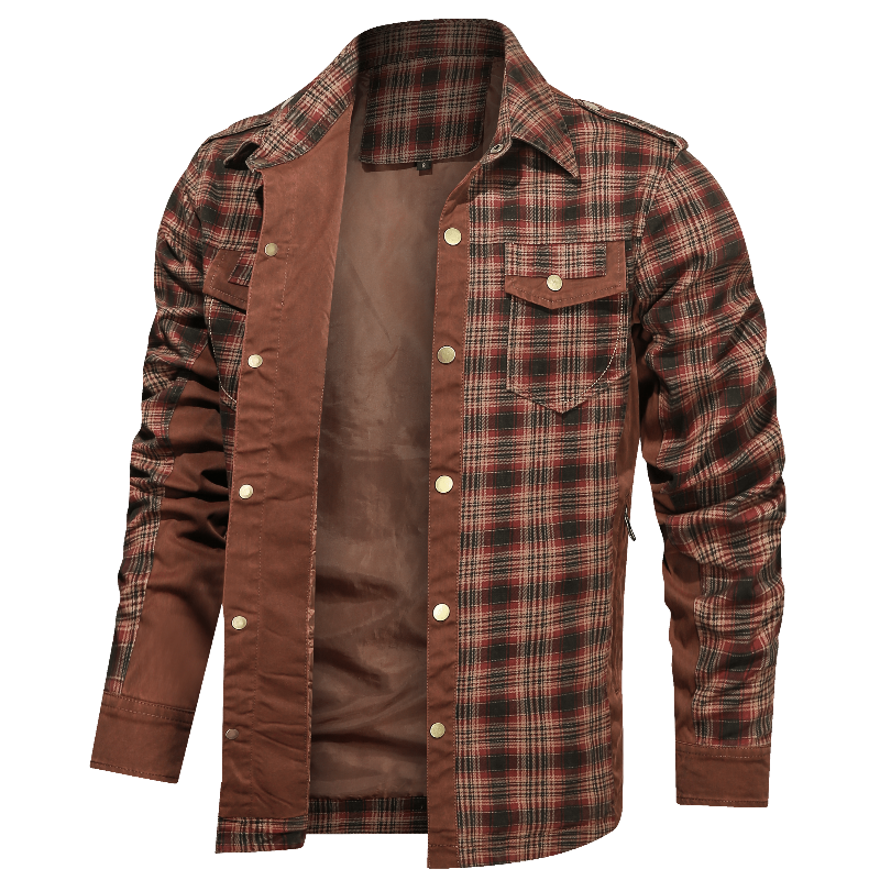 Plaid Flannel Shirt | Men's | Warm & Durable