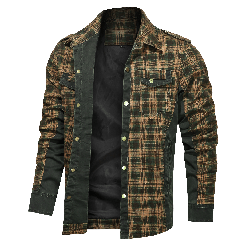 Plaid Flannel Shirt | Men's | Warm & Durable