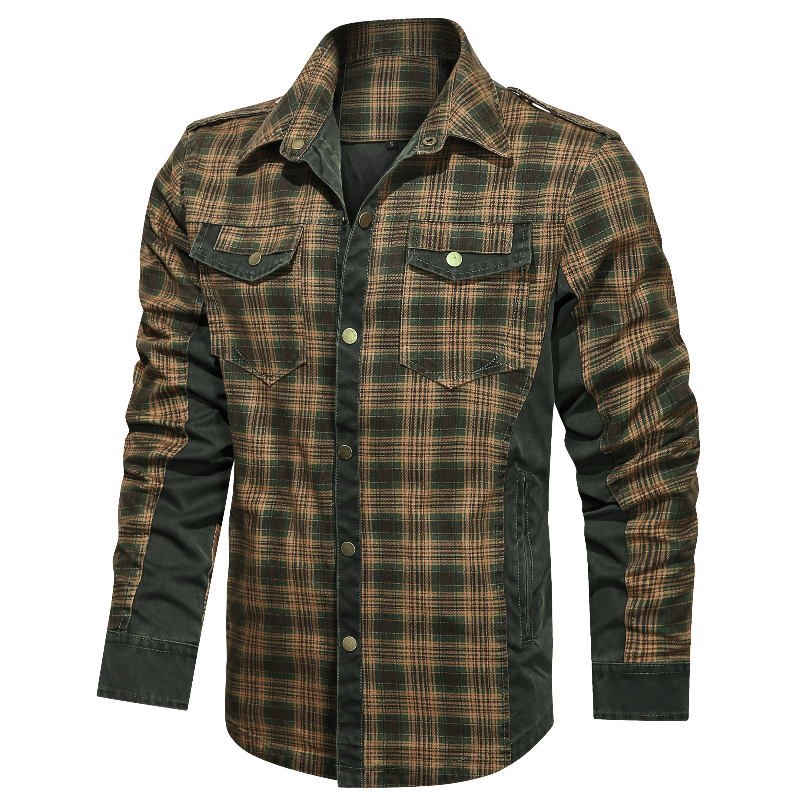 Plaid Flannel Shirt | Men's | Warm & Durable