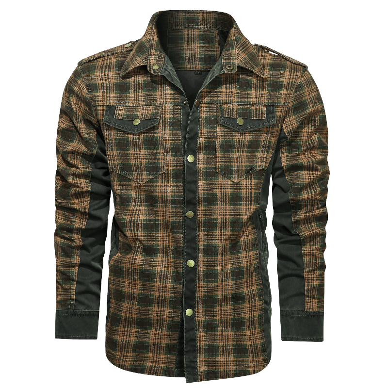 Plaid Flannel Shirt | Men's | Warm & Durable