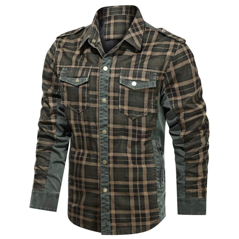 Plaid Flannel Shirt | Men's | Warm & Durable