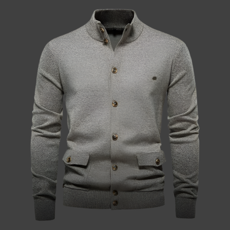 Men’s Knitted Button-Up Cardigan | Warm & Stylish | Perfect for Layering