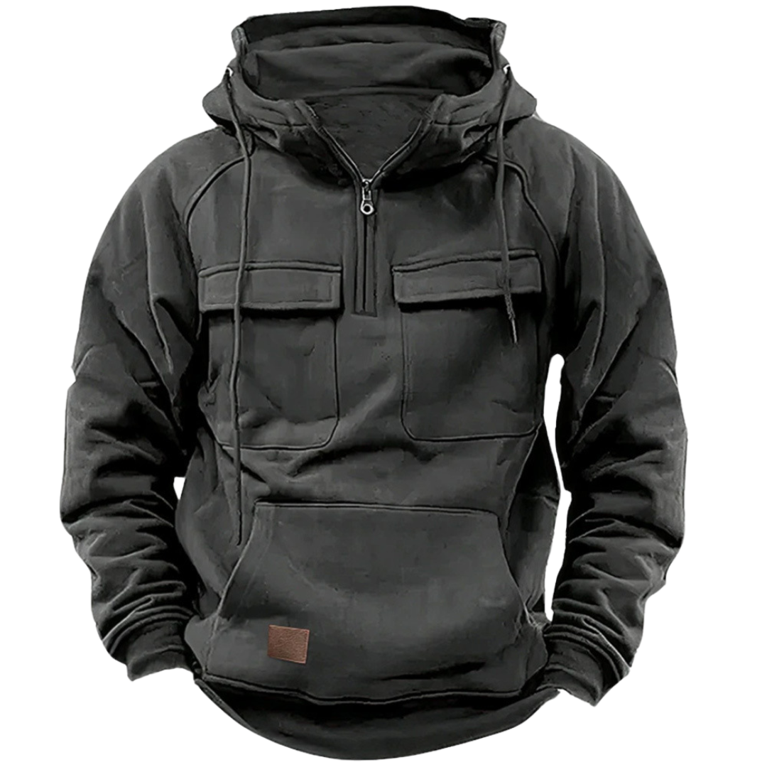 Tactical Hoodie | Fleece Lined | Rugged & Warm