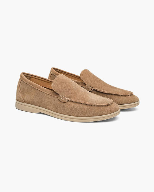 Suede Moccasin Loafers | Lightweight & Stylish | Smart-Casual Comfort