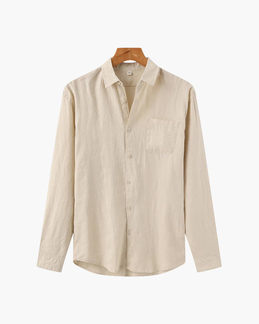 Men’s Linen Shirt | Lightweight & Breathable | Classic Button-Up