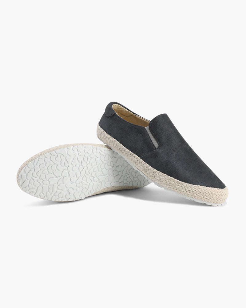 Suede Espadrille Slip-Ons | Lightweight & Stylish | Casual Comfort