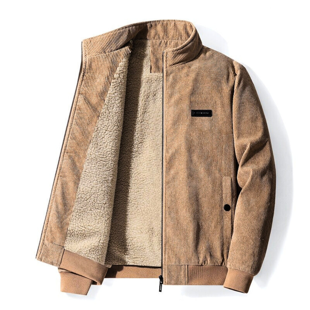 Fleece-Lined Bomber Jacket | Casual & Warm | Everyday Essential