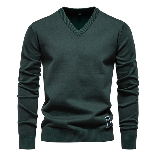 V-Neck Sweater | Classic Knit | Smart-Casual Essential