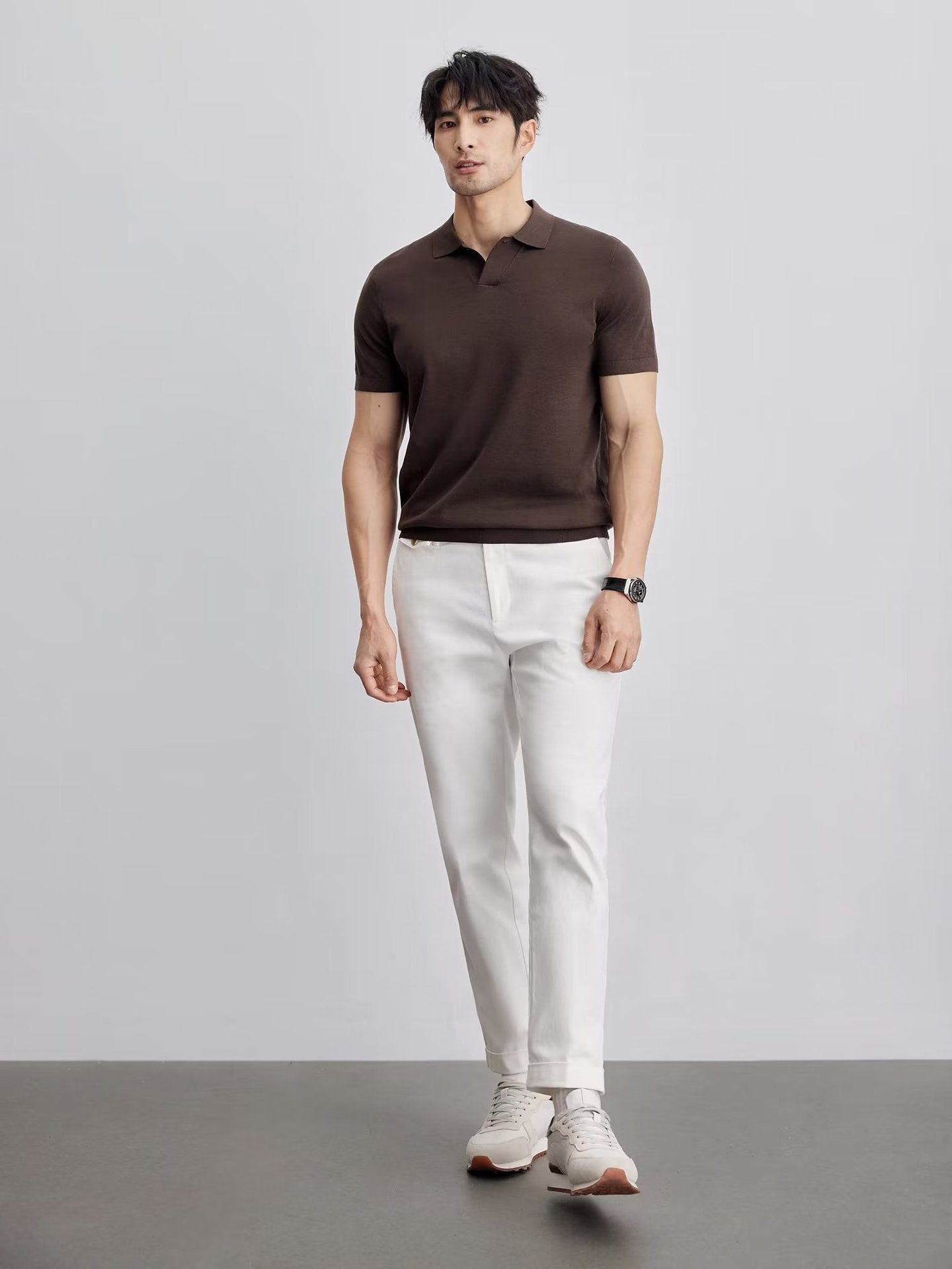 Knit Polo Shirt | Soft & Stylish | Modern Smart-Casual