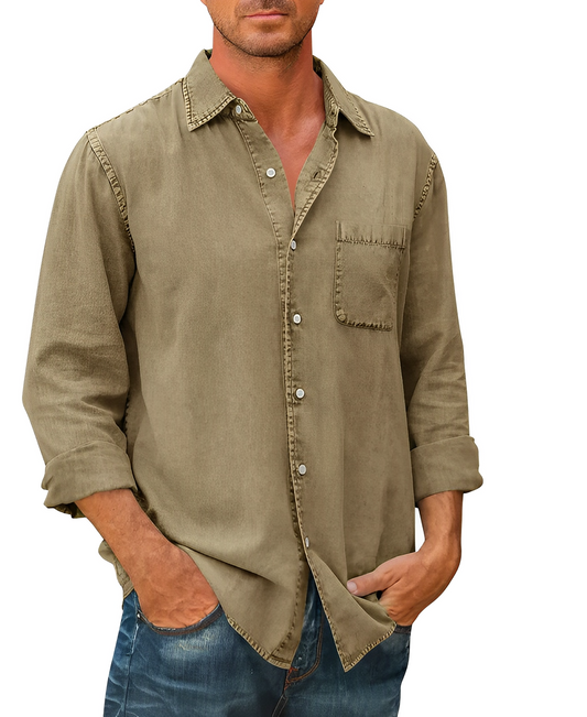 Men’s Linen Shirt | Breathable & Lightweight | Casual & Timeless