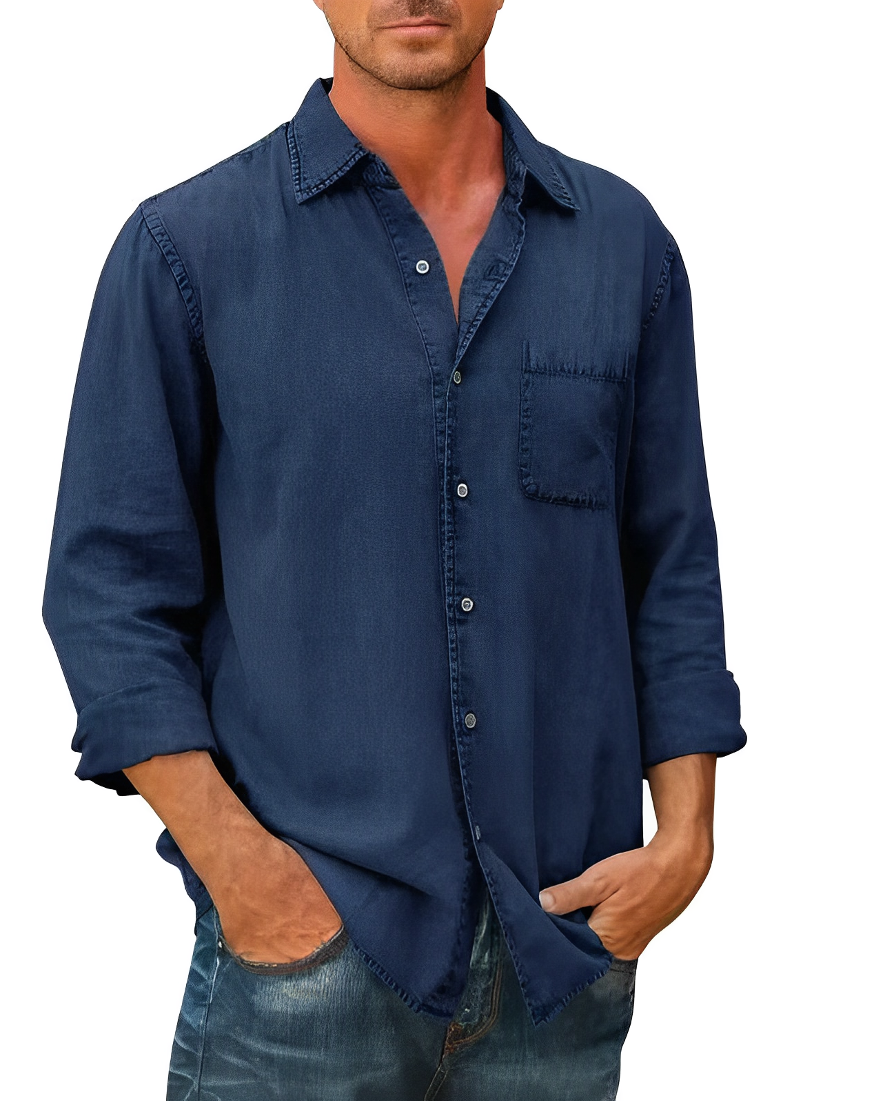 Men’s Linen Shirt | Breathable & Lightweight | Casual & Timeless