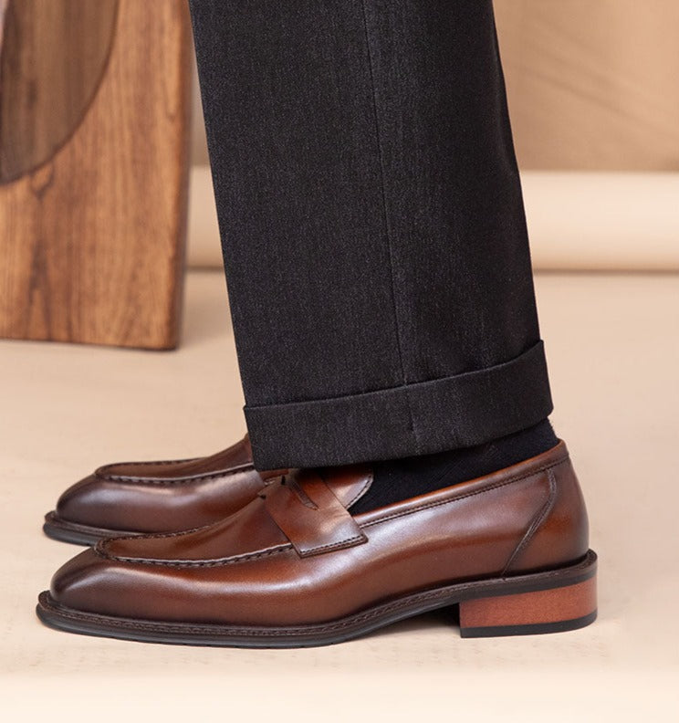 Men’s Leather Loafers | Classic & Sophisticated | Perfect for Formal & Casual Wear