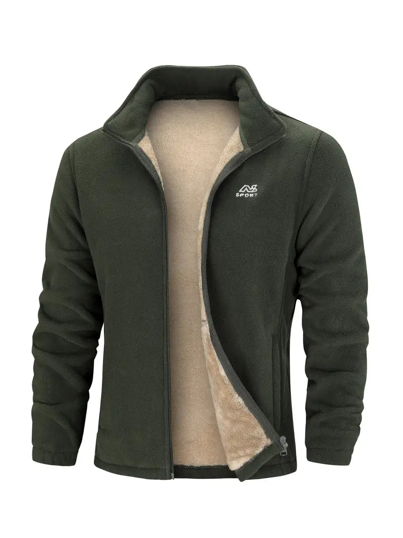 Fleece Zip-Up Jacket | Warm & Cozy | Outdoor-Ready