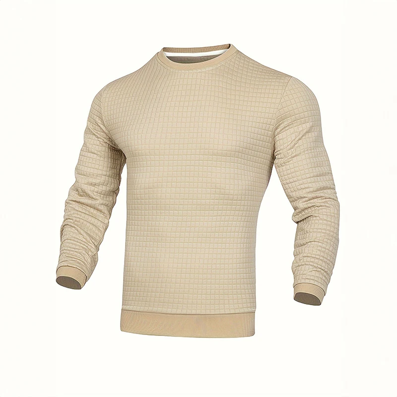 Textured Crewneck Sweater | Classic Knit | Smart-Casual Essential