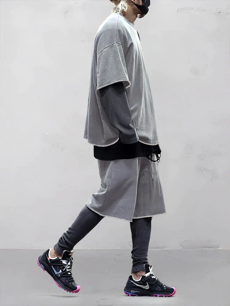 Oversized T-Shirt & Shorts Set | Relaxed & Breathable | Trendy Streetwear