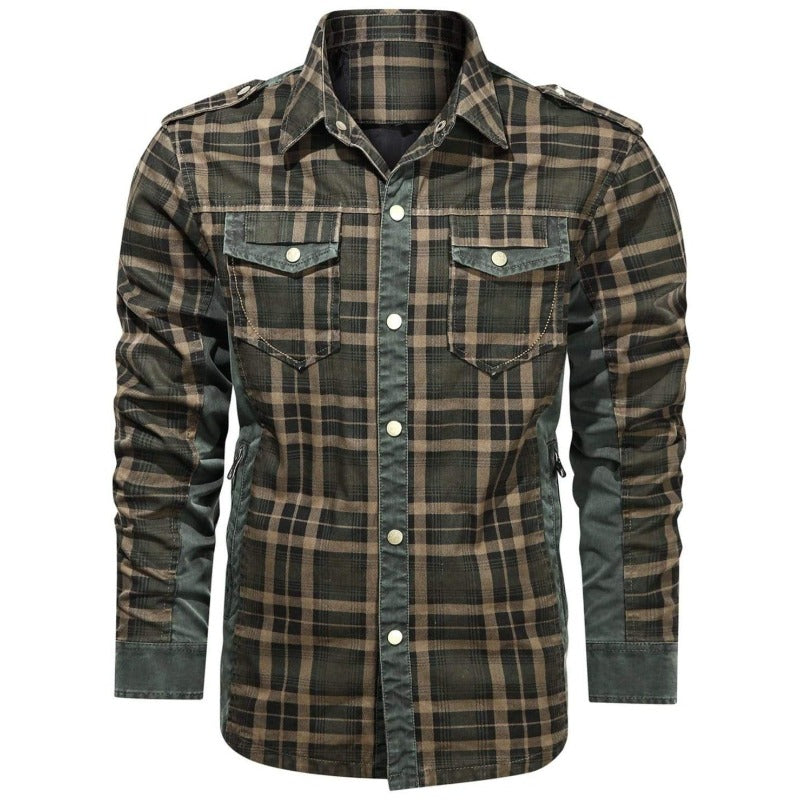 Plaid Flannel Shirt | Men's | Warm & Durable