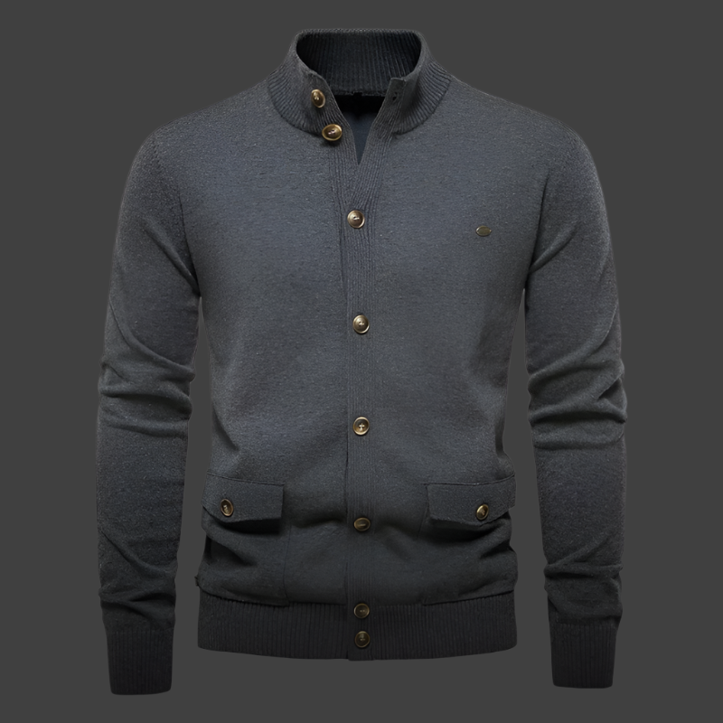 Men’s Knitted Button-Up Cardigan | Warm & Stylish | Perfect for Layering