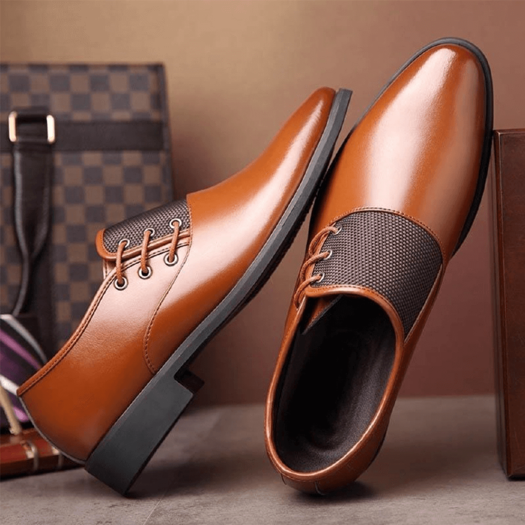 Leather Oxford Shoes | Classic Formal | Elegant & Comfortable