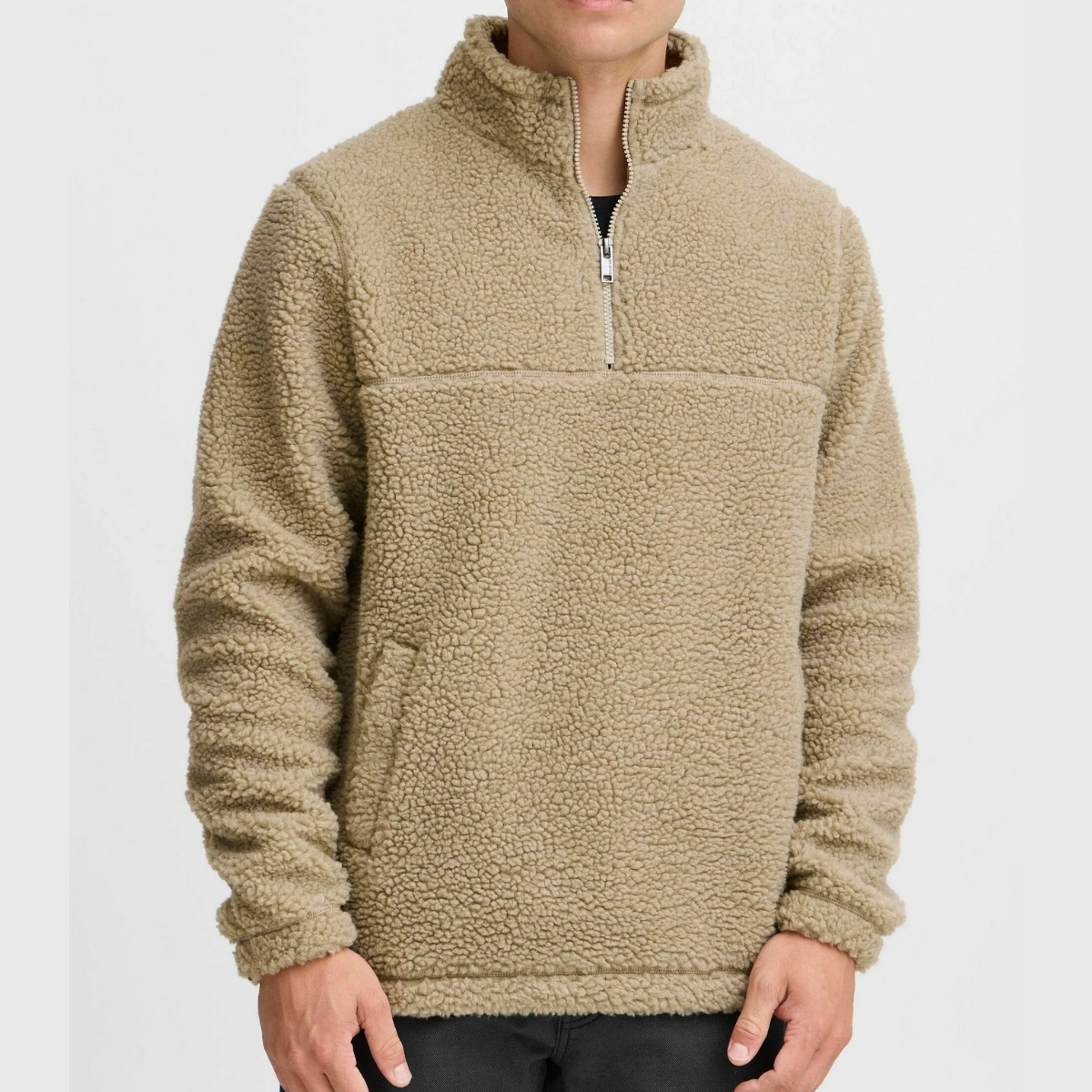 Fleece Half-Zip Pullover | Soft & Warm | Casual & Cozy