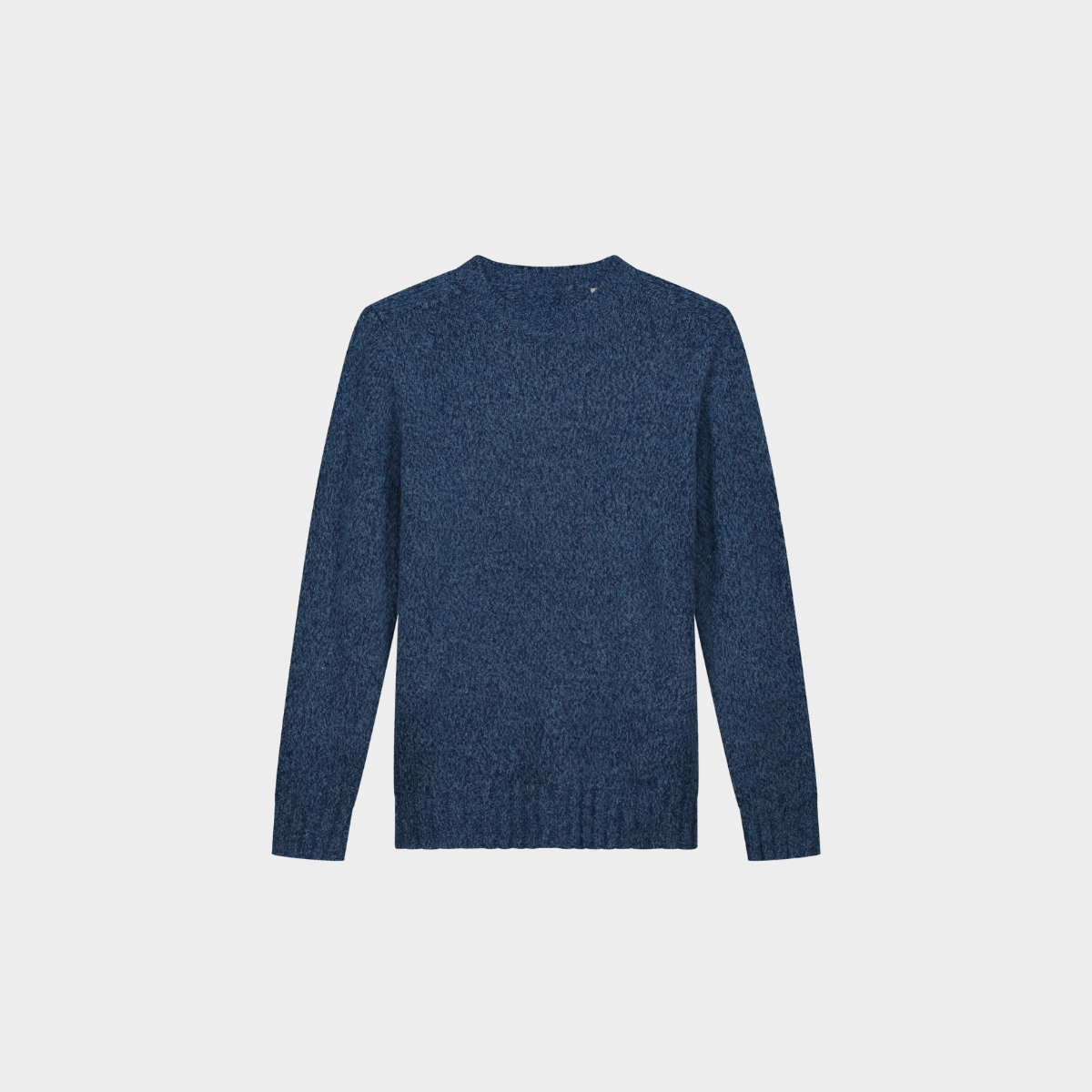 Textured Crewneck Sweater | Wool Blend | Warm & Classic