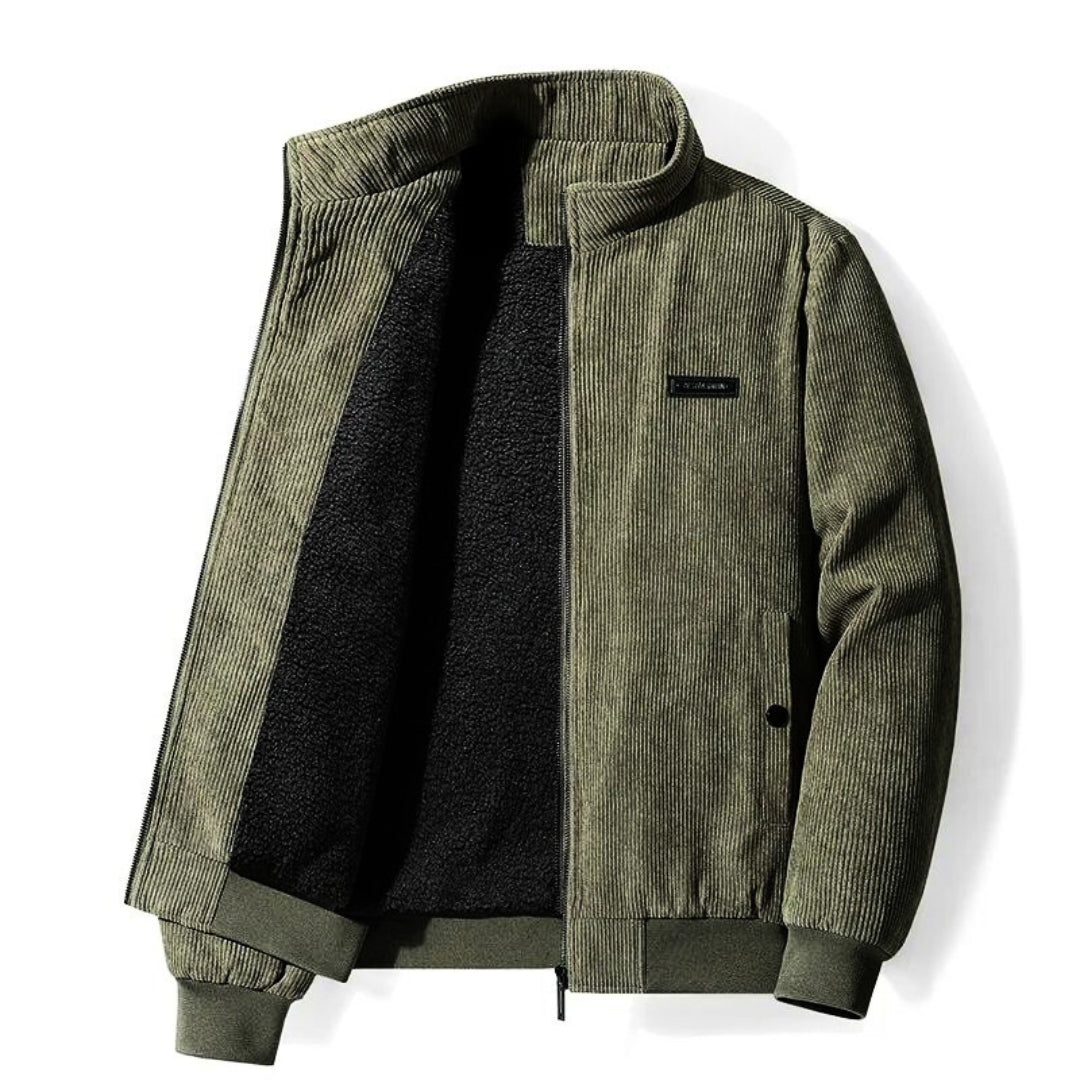 Fleece-Lined Bomber Jacket | Casual & Warm | Everyday Essential