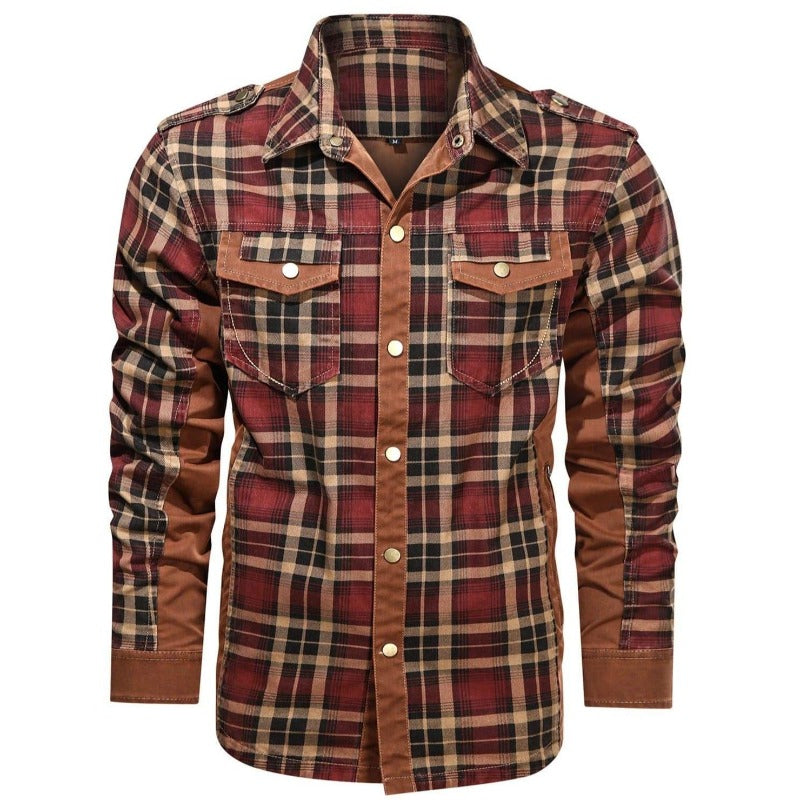 Plaid Flannel Shirt | Men's | Warm & Durable